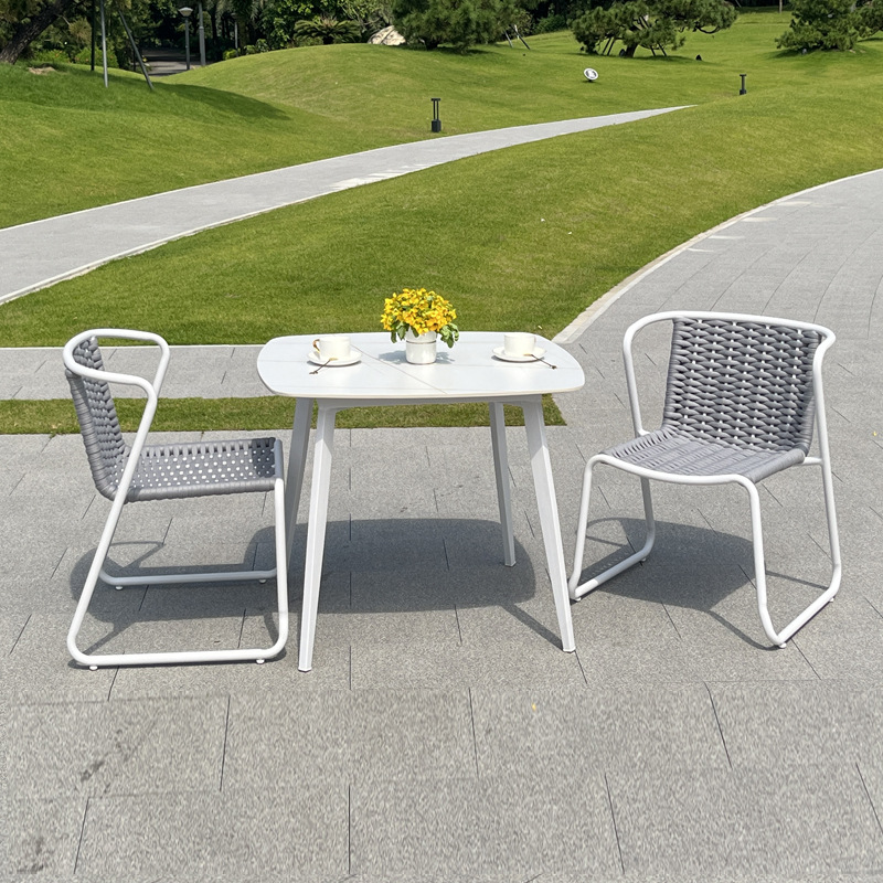 Woven Dining Chairs Set Of 4 - Image 3