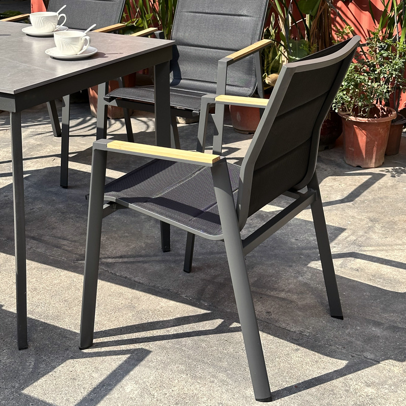 Woven Dining Chairs Set Of 6 - Image 5