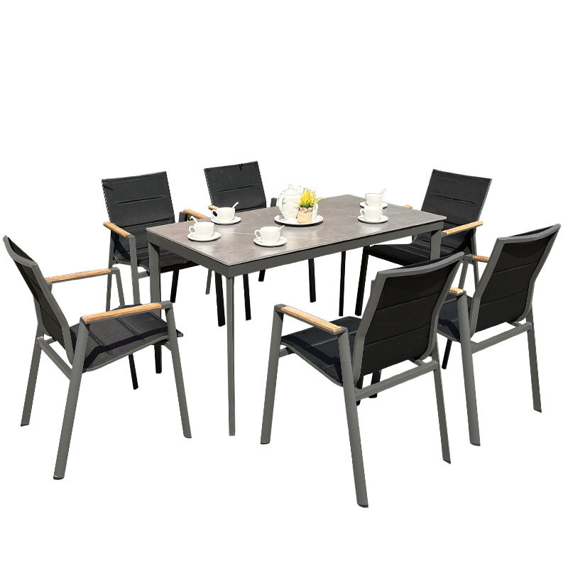 Woven Dining Chairs Set Of 6 - Image 4