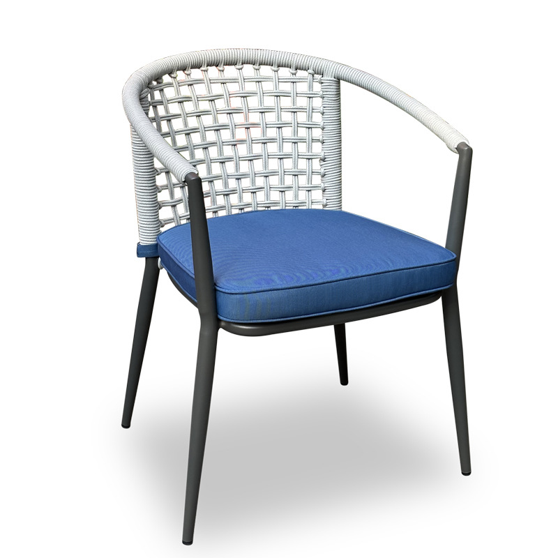 Woven Dining Chairs Set Of 6 - Image 7
