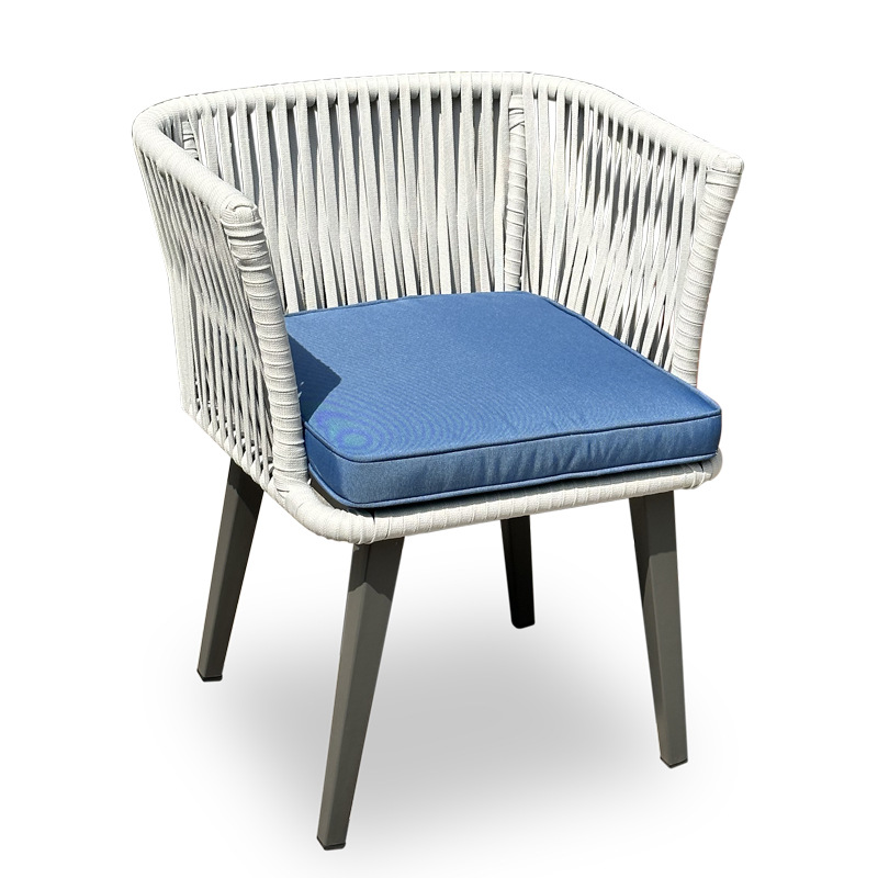 Woven Dining Chairs Set Of 6 - Image 8